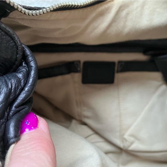 Cole Haan black leather hobo - Picture 3 of 11